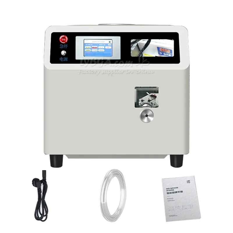 LY-510B Automatic Universal E tube type terminal machine Customized 4 in 1 Function Stripping twisting threading crimping