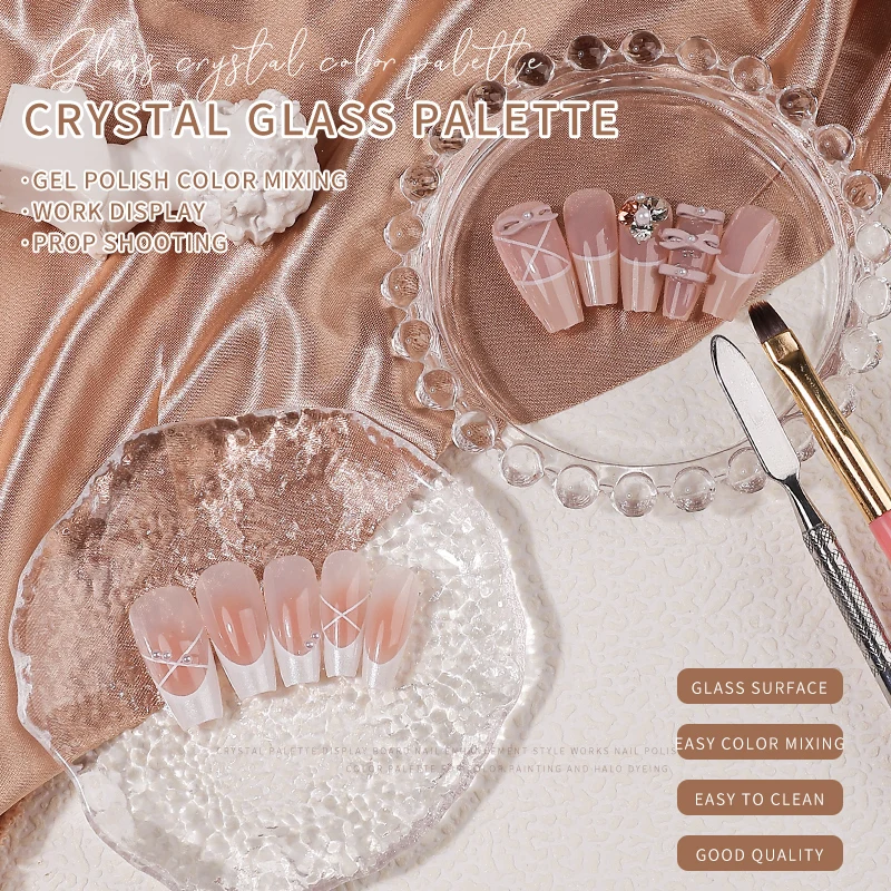 

Nail Palette Mixer for Gel Polish Varnishes Art Manicure Supplies Tools Accessories Stylist Tech Nails Display Samples