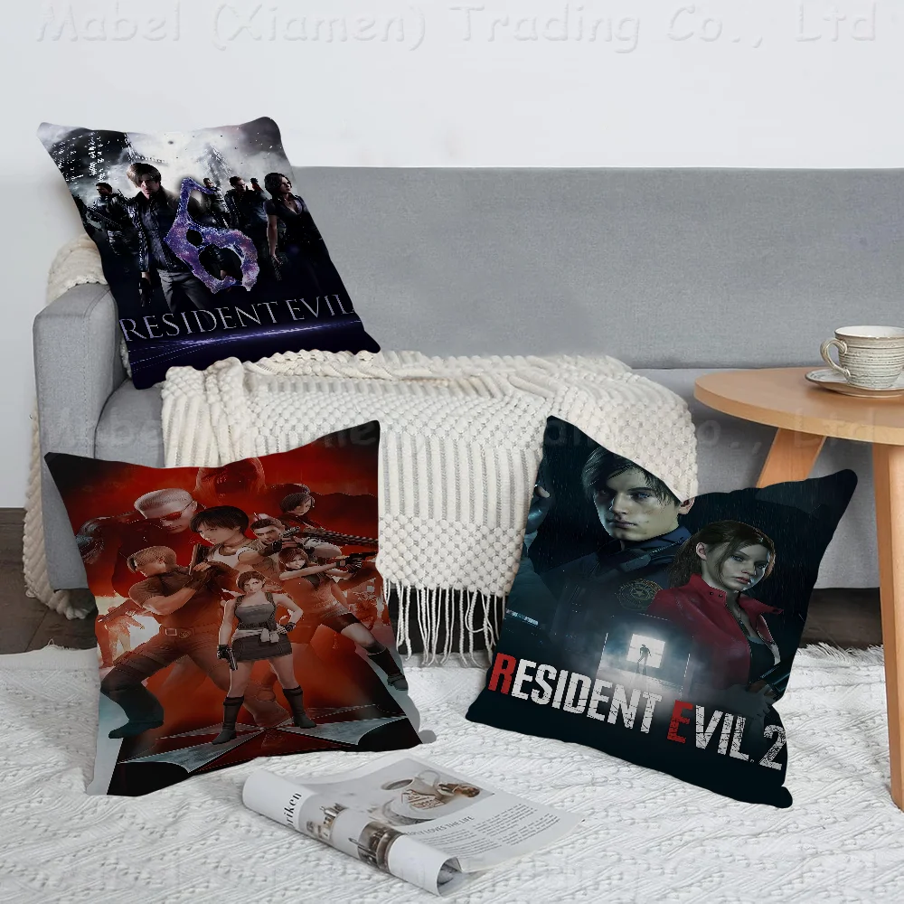 Games R-Resident-E-Evil DIY Sticky Poster Fancy Wall Sticker For Living Room Bar Decoration Wall Decor