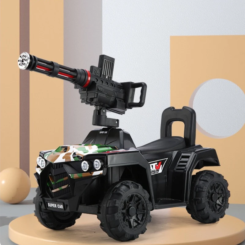 Elektryczny samochód terenowy dla rodziców i dzieci z pilotem System zapobiegający przewróceniu Podwójne amortyzujące siedzenia Uchwyt PP