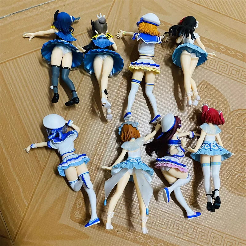 15cm Cartoon Love Live Sunshine action figure Doll hard PVC collection model toy