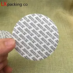 500pcs Sealing Sticker for Plastic Glass Bottle Sealing Self-adhesive to Prevent Leakage Of Cosmetic Container