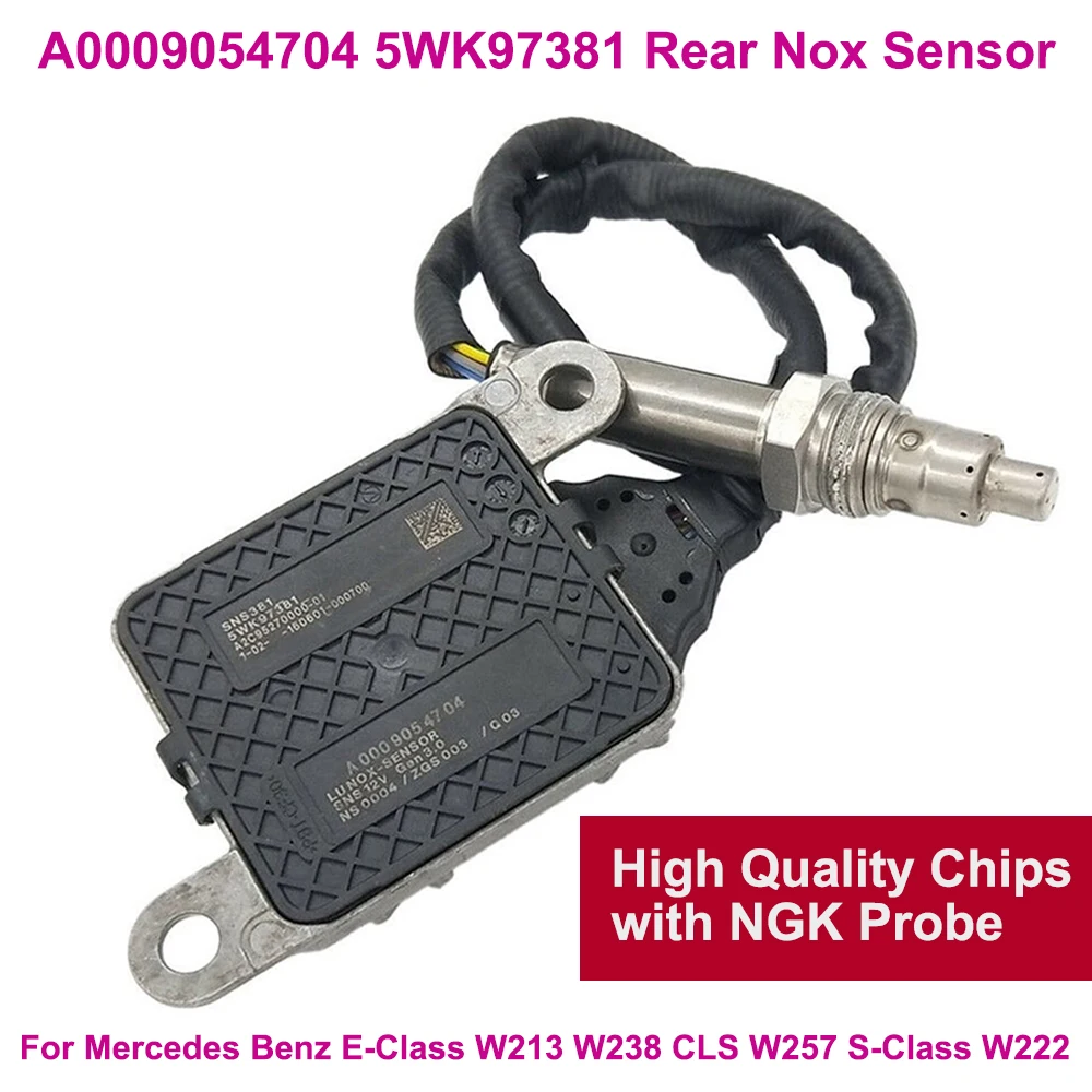 

Новый задний датчик оксида Nox 12 В 5WK97381 A0009054704 0009054704 для Mercedes Benz E-Class W213 W238 CLS W257 S-Class W222