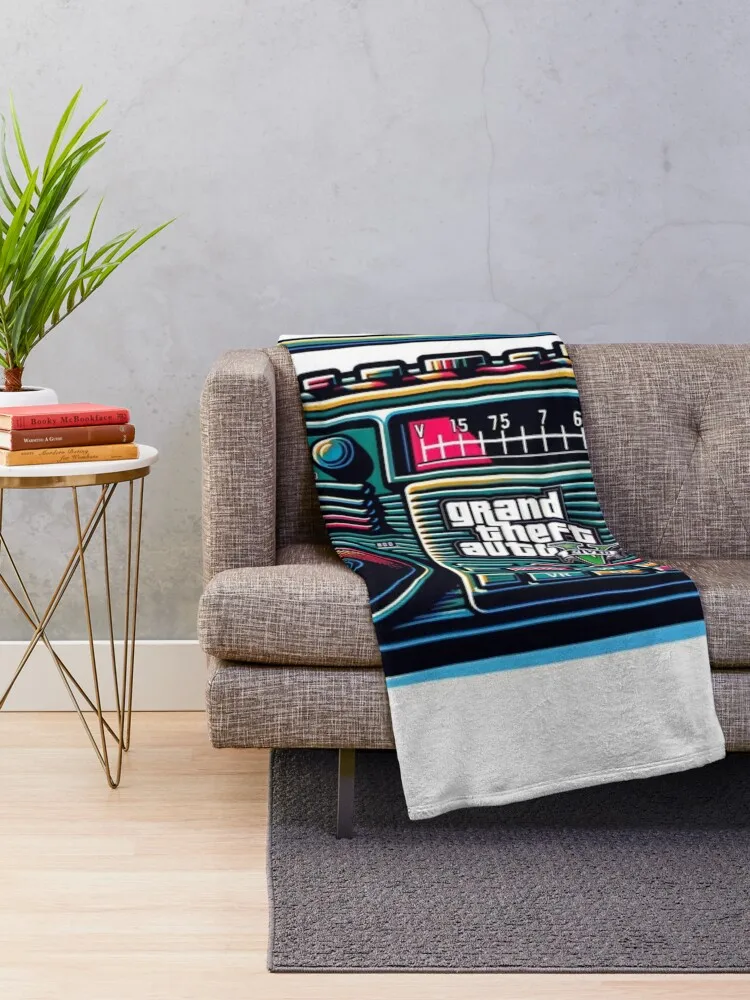 gta v radio Throw Blanket Beautifuls Extra Large Throw warm winter Blankets