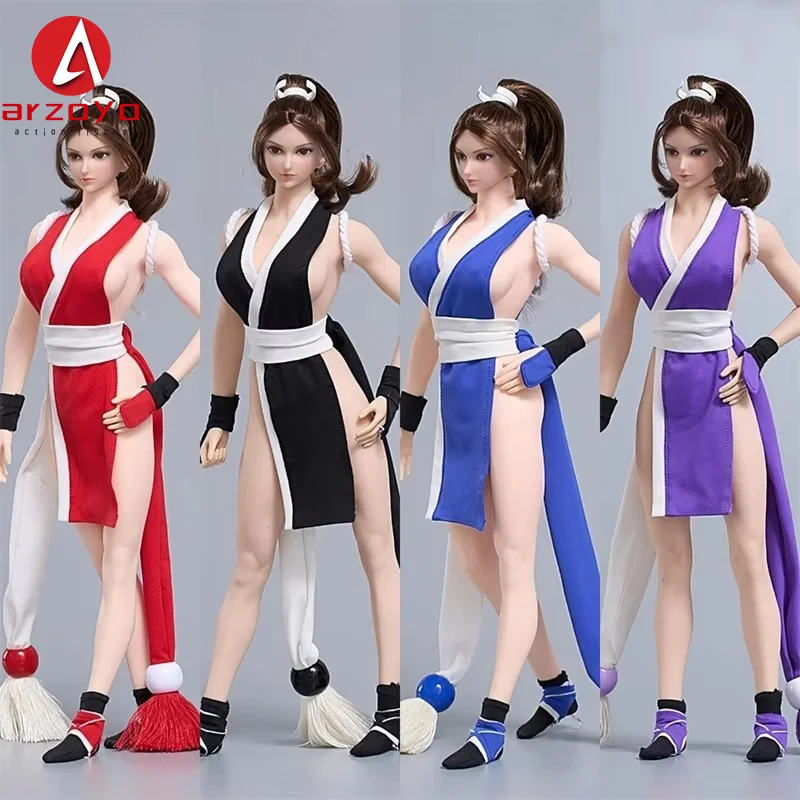 

cdtoys cd054 1/6 Scale Mai Shiranui Costume Cosplaye Clothes Model Fit 12'' Female Soldier Action Figure Body Dolls