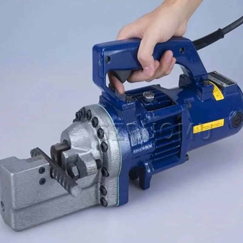 RC-22 Electric Hydraulic Rebar Cutter Handheld Threaded Round Steel Bar Shear 1000W Small Portable 4-22MM Rebar Shearing Machine