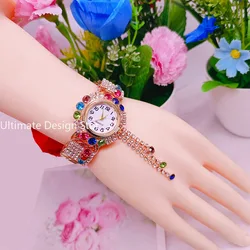 Fashion Women Watch with Shiny Diamond Watch Ladies Luxury Brand Ladies Casual Women Bracelet Crystal Watches Relogio Feminino