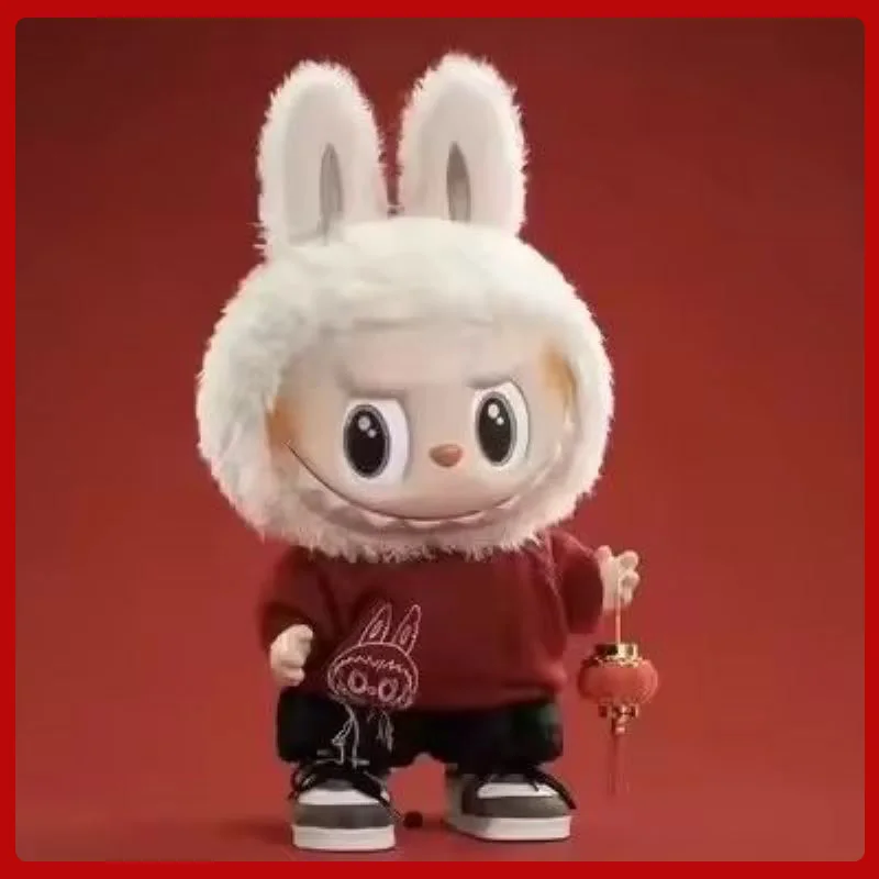 Labubu Valentines Day 6 Generations Of Vinyl Doll Blind Box Vinyl Plush Doll Four Generations Five New Spring  Big Baby Model