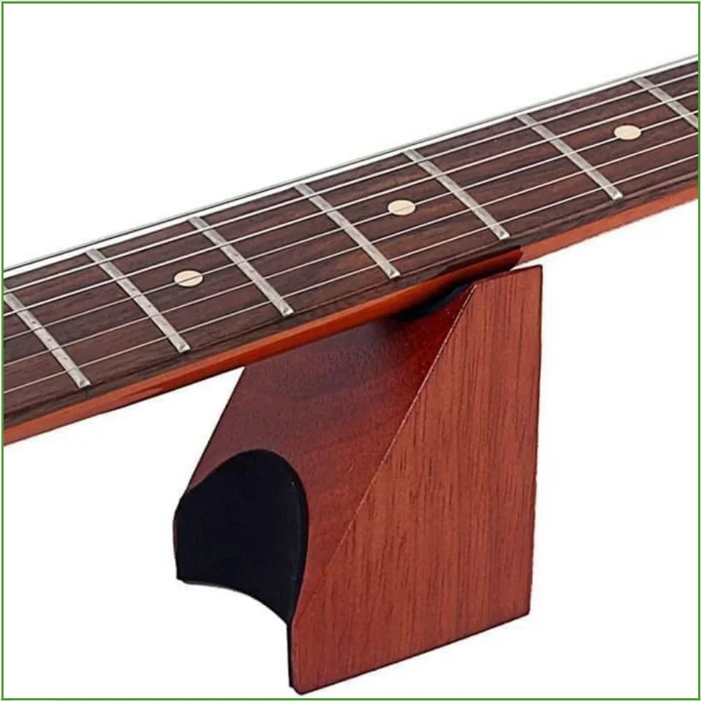 Gitarrenhals-Stützkissen - Universell passend für alle Saiteninstrumente - Ideal für Gitarrenbauer-Reparatur, Reinigung & Wartung – Detail 7