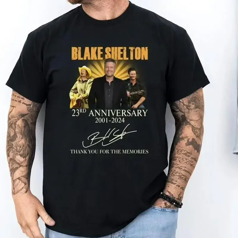Blake Shelton 33Rd Anniversary 90S Country 2024 Tour S 5Xl T Shirt Eg1093