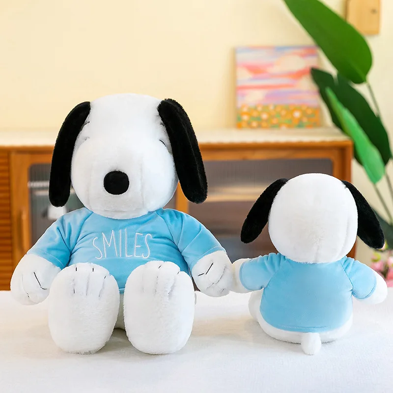2025 ใหม่ 35 ซม.การ์ตูนน่ารัก Snoopy Plush ของเล่นหมอนโซฟากลับตุ๊กตา Plush ของขวัญเด็กของขวัญวันเกิด