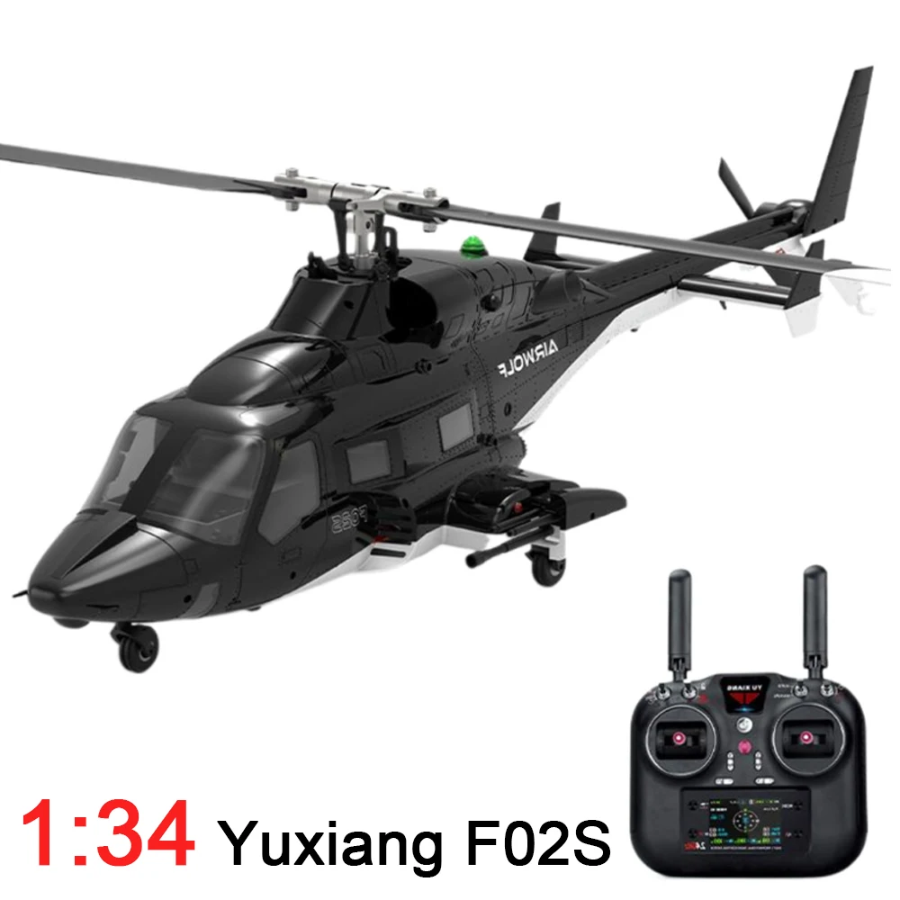 

1:34 Yuxiang F02s Летающий волк Вооруженный вертолет Радиоуправляемый самолет с дистанционным управлением GPS-позиционирование Автоматическое возвращение Модель самолета Игрушки