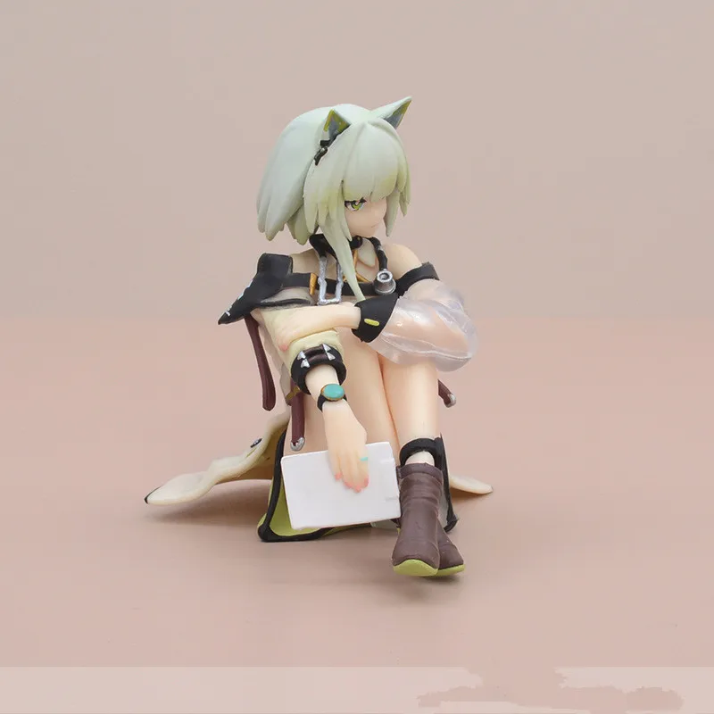 Spiel Arknights Kal'tsit Girl PVC Action Figure Modell Sammlung Spielzeug 10 cm