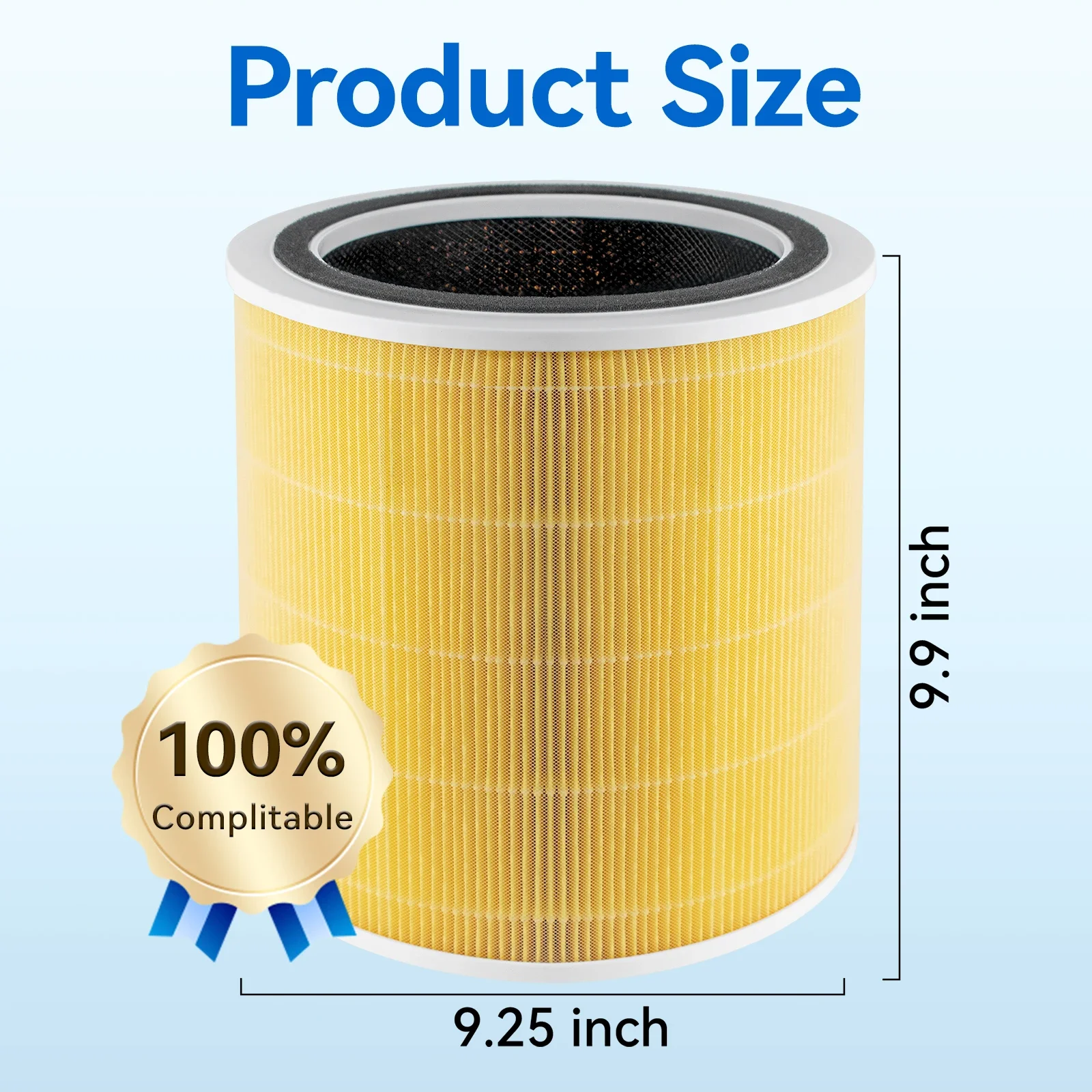 PM2.5 Hepa Filter for Levoit Air Purifier Core 400 Levoit Activated Carbon Filter Core 400S Levoit Air Purifier Filter Core 400S