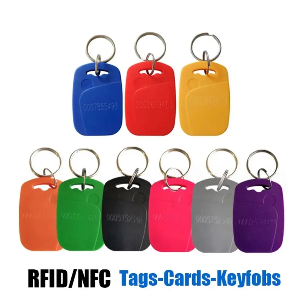 Accessories ID Card NFC Tag Rewritable Programmable Key Card T5577 Access Control Token Keyring