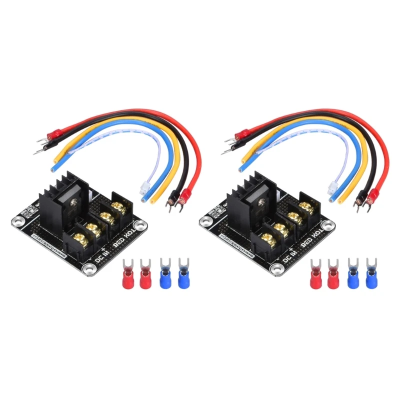 896F 3D Printer Hot Bed Module Efficient Heatbed Expansion Dock for 3D Printers Set of 2