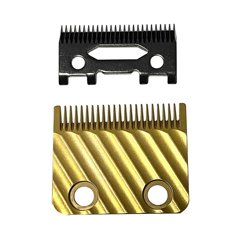 Lama a cuneo per Barberologia BabylissPRO Sostituzione per lame per clipper FX870/FXF880/FX810/FX825/FX673N Oro