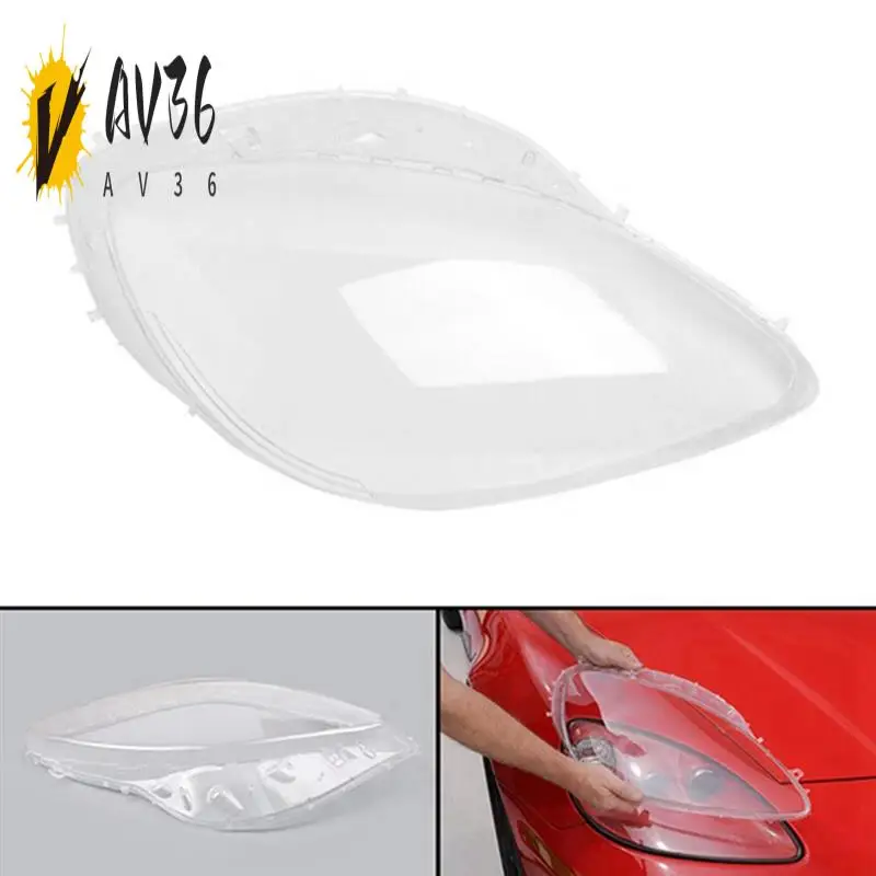 

AV36-Headlight Shell Lamp Shade Transparent Lens Cover Headlight Cover For Corvette C6 2005-2013