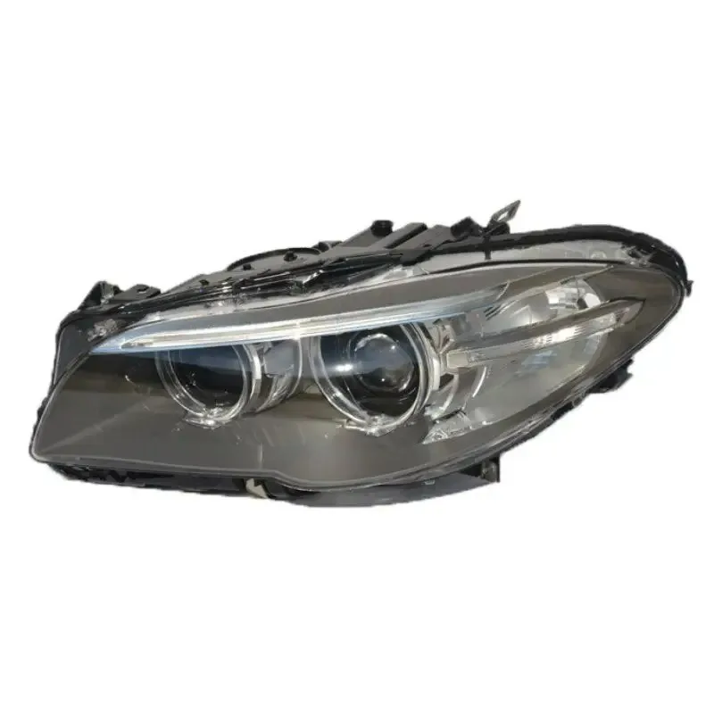 สำหรับ BMW ซีรีส์ 5 F10 F18 ปี 2014-2017 อุปกรณ์ตกแต่งรถยนต์ ไฟหน้าซีนอน HID ไฟหน้า ไฟขับขี่ ไฟเดย์ไลท์อัตโนมัติ ชุดประกอบ