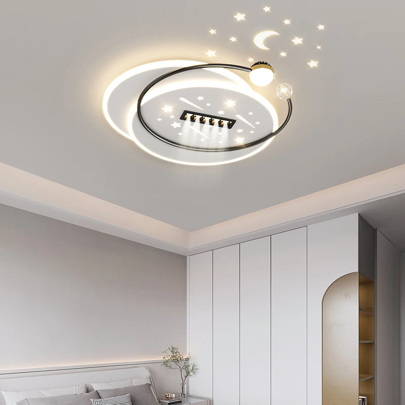 Lâmpadas de teto LED nórdicas modernas para decoração doméstica, luminárias internas, luzes criativas, quarto, sala de estar, sala de jantar, estudo