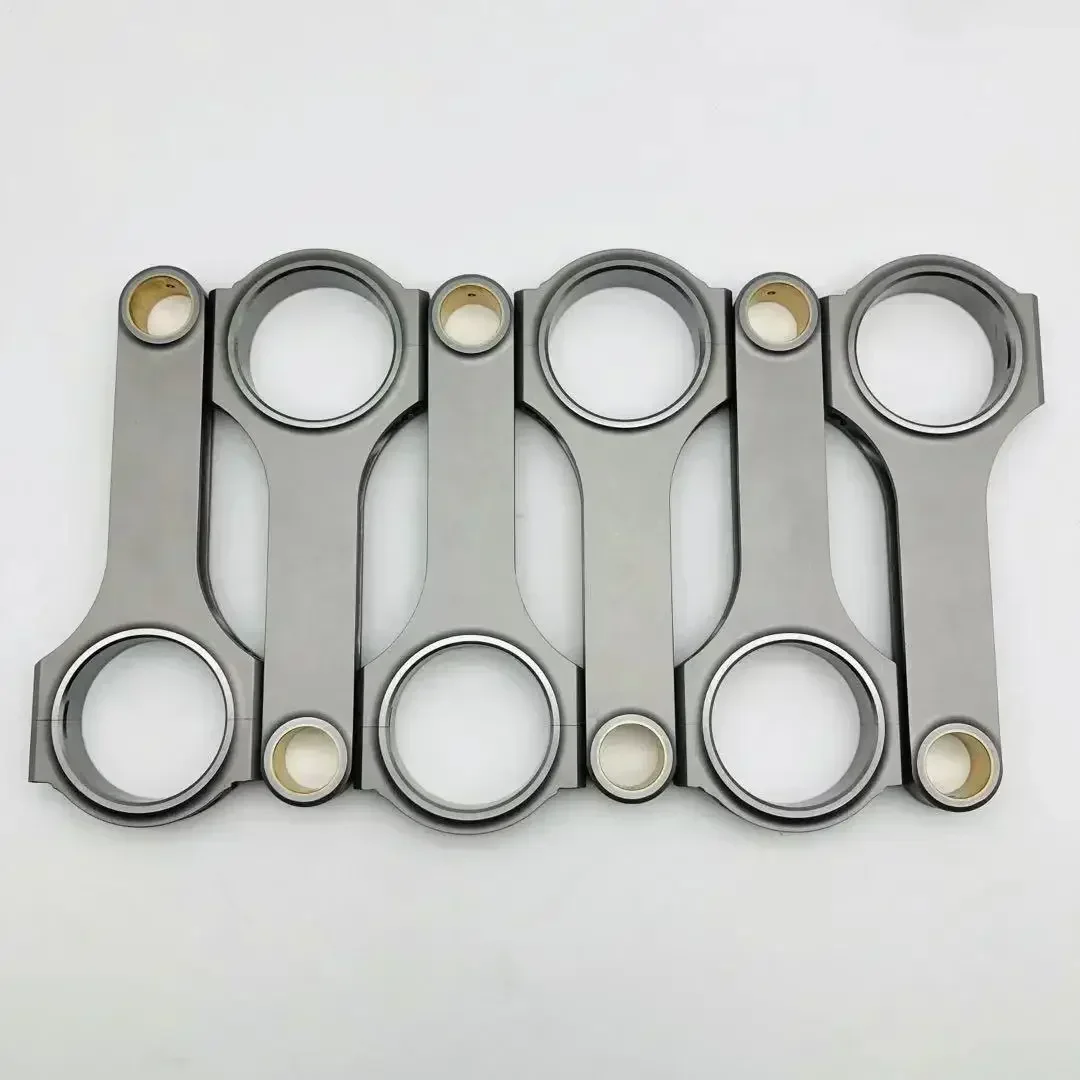 High Performance Racing Tuning Drifting Forged Rod M104 H-beam Forged Connecting Rods For Mercedes Benz M104 3.2L