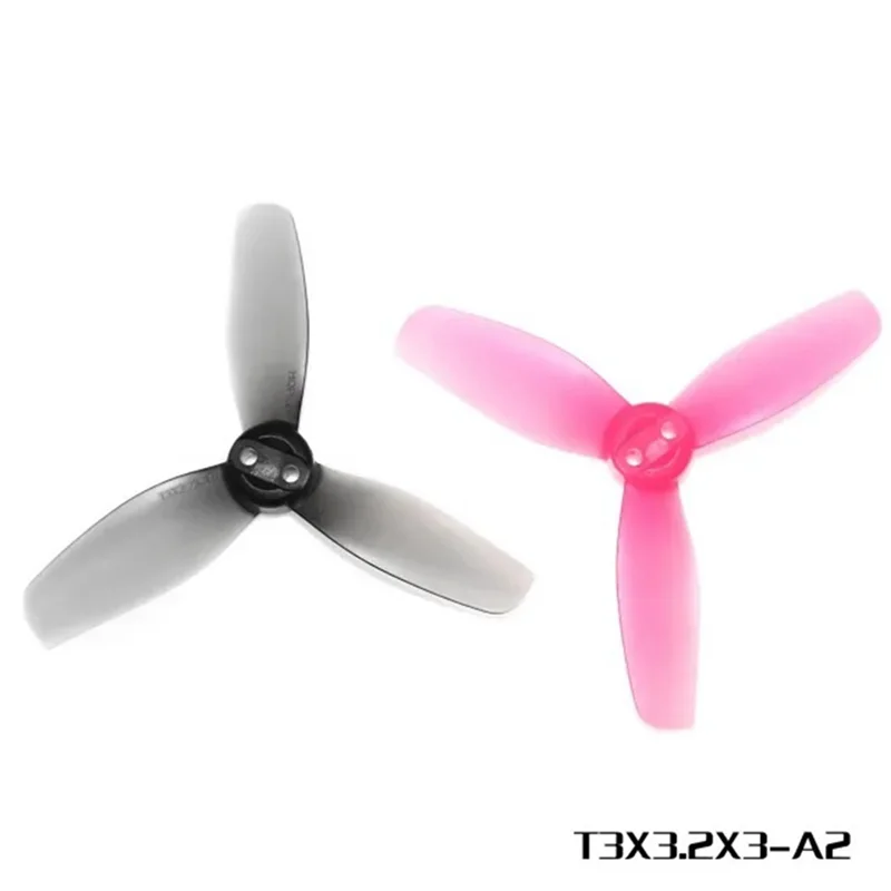 Afbeelding 6: 2Pairs T3X3.2X3 3-Blades Propeller 3Inch 2CW + 2CCW PC Propeller Voor DJI AVATA2 FPV Drone accessoires-Y41A