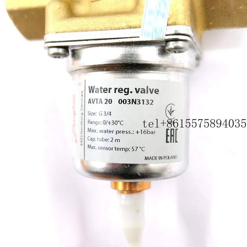 

2026 Brand New 003N3132 AVTA20 Thermostatic Water Valve Temperature-Driven Valve