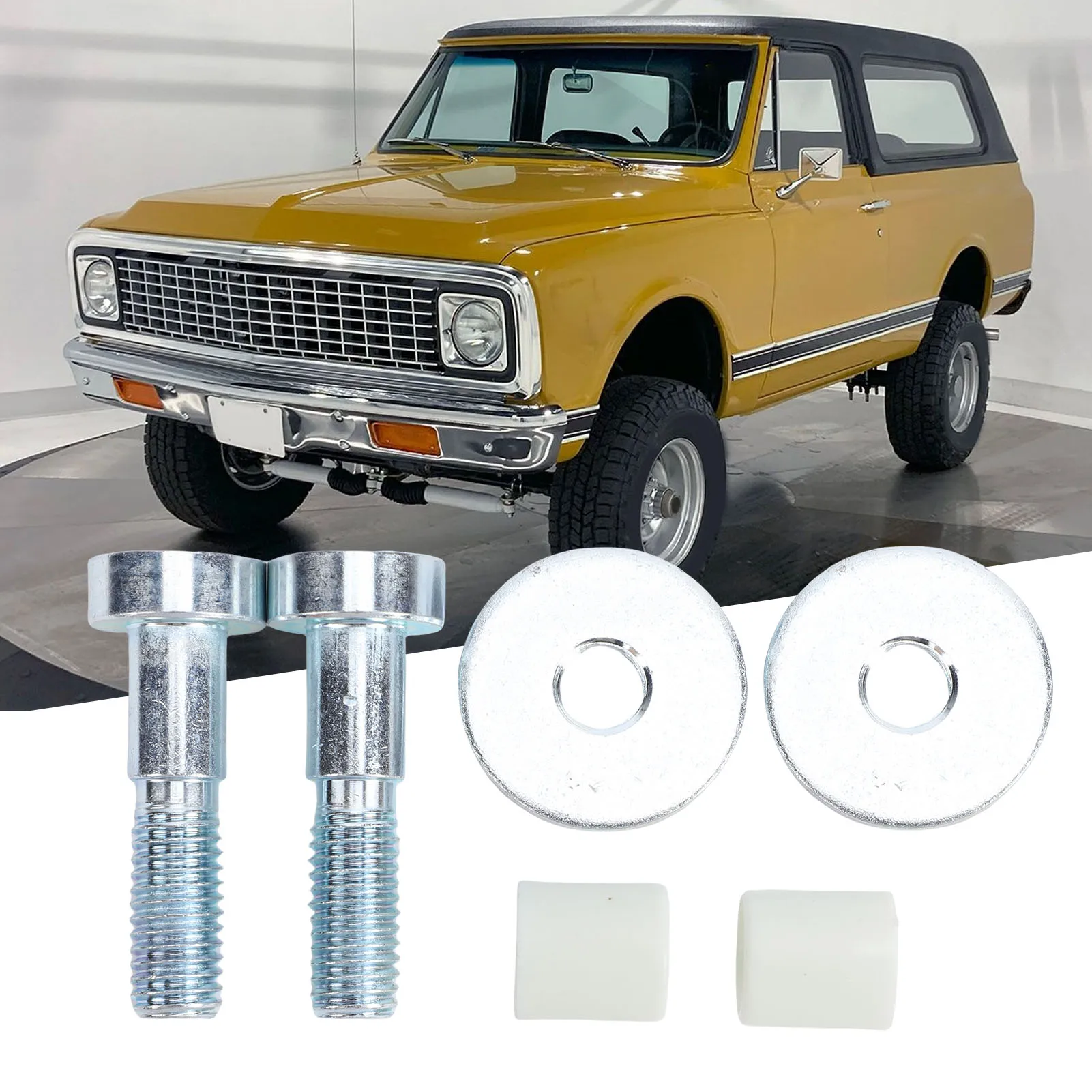 1 زوج مزلاج الباب قفل المهاجم البراغي 9601750 شاحنة مزلاج الباب دبوس مزلاج الباب البراغي استبدال لجيمي R1500-R3500 V1500-V3500