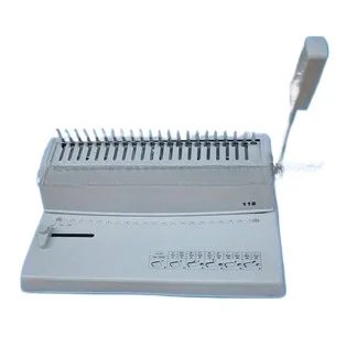 

Supply rubber ring binding machine, clip binding machine certificate punching machine 21 hole binding machine Haupe