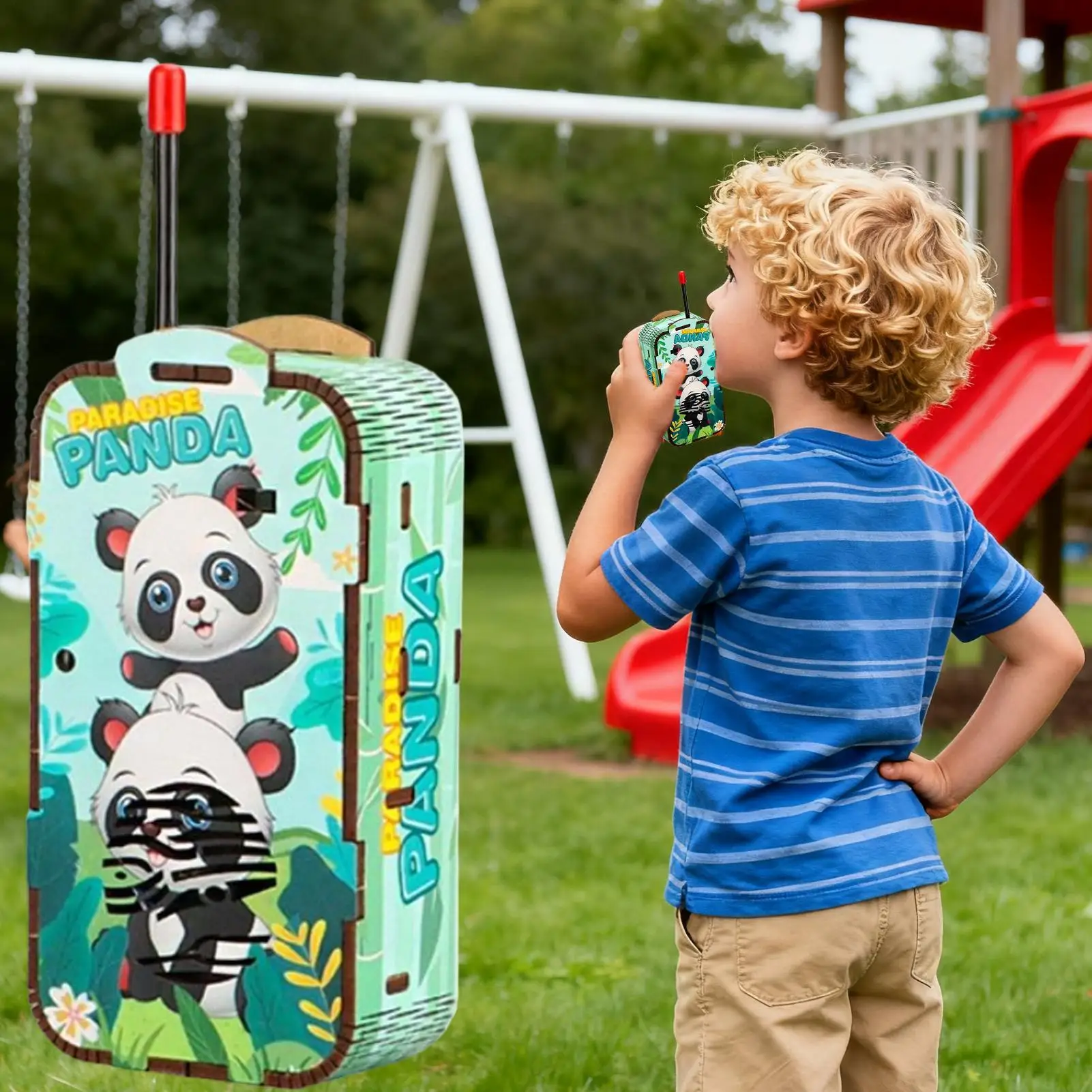 Walkie Talkies for Kids Electronic Circuits Toys Wooden Puzzles Walkie Talkies for Christmas Birthday Parties Boys Girls Adults