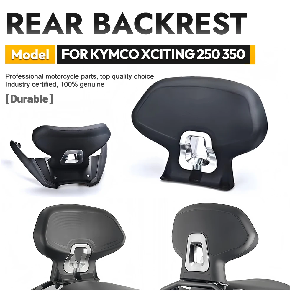 For  KYMCO XCITING 250 350 Motorcycle Retrofit Special Passenger Rear Backrest Back Seat To Increase The Backrest Accessories