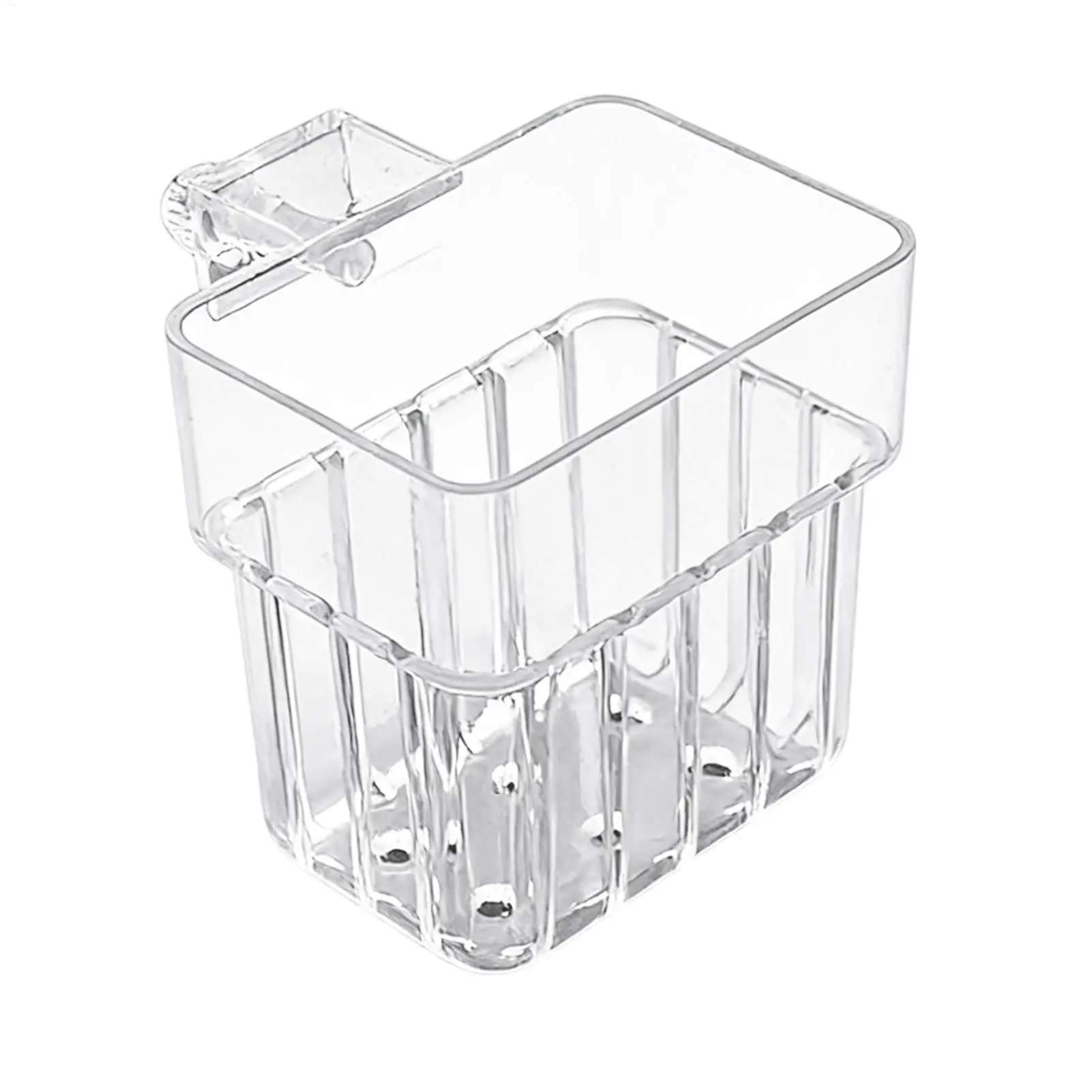 Home Transparent Hanging Aquarium Plant Holder, Hydroponic Planter Pot for Indoor Fish Tank, Water Plant Cultivation Container