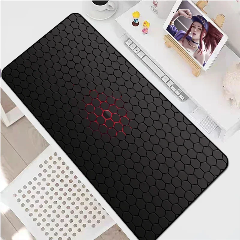 Honeycomb Gaming Mouse Pad XXL Natural rubber Office Mausepad Deskmat non-slip Laptops Desk Pads Gamer Accessories Keyboard mats