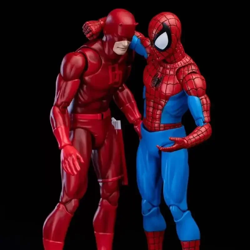 2026 Ct Toys Mafex 223 dan Spiderman 075 Action Figure Versi Komik Figur Anime Patung Model Koleksi Hadiah Mainan