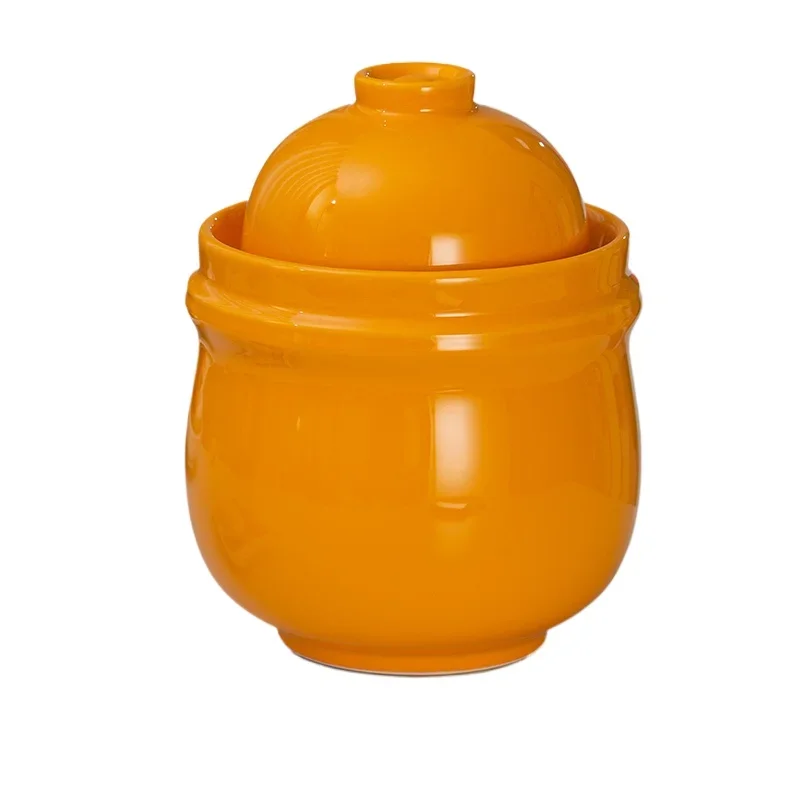 Household Large Kimchi Jar Sealing With Cover Sour Pickle Pot Jingdezhen Ceramic Food Container Multifunctional Kitchen Utensils