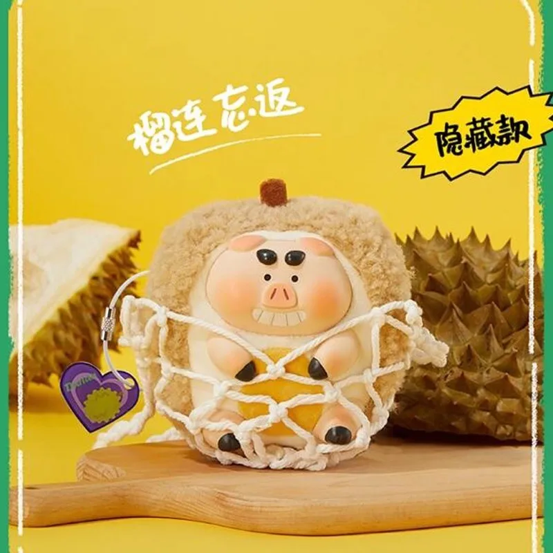 

Adorable Original Pig Strong Fruit & Veggie Series Vinyl Face Trendy Blind Box Kawaii Pig Piggy Doll Pendant Collectible Figures