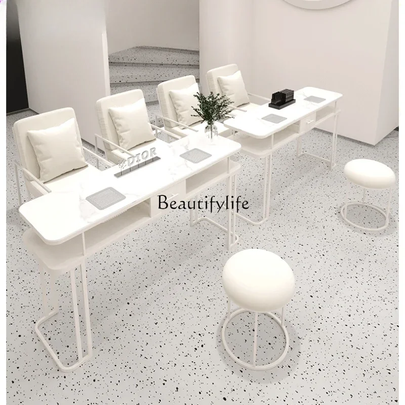 

FG17FG17Vacuum Cleaner Nail Table Single Double Three Multi-Functional Nail Table Full Set with Socket Wireless