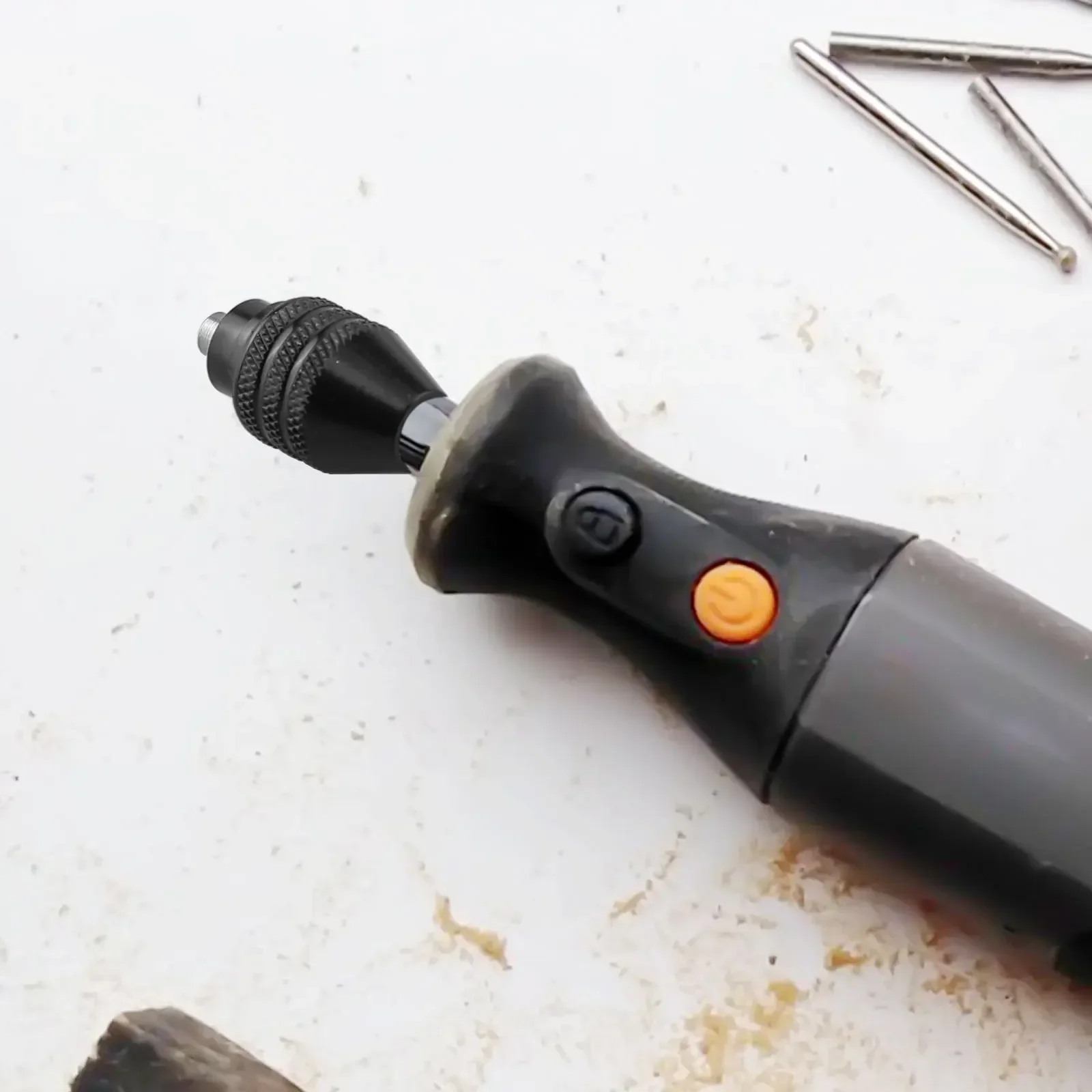 For Rotary Tools For WORX WX106 0.3-3.2mm Drill Chuck DIY Projects Home Improvement Tempered High-carbon Steel