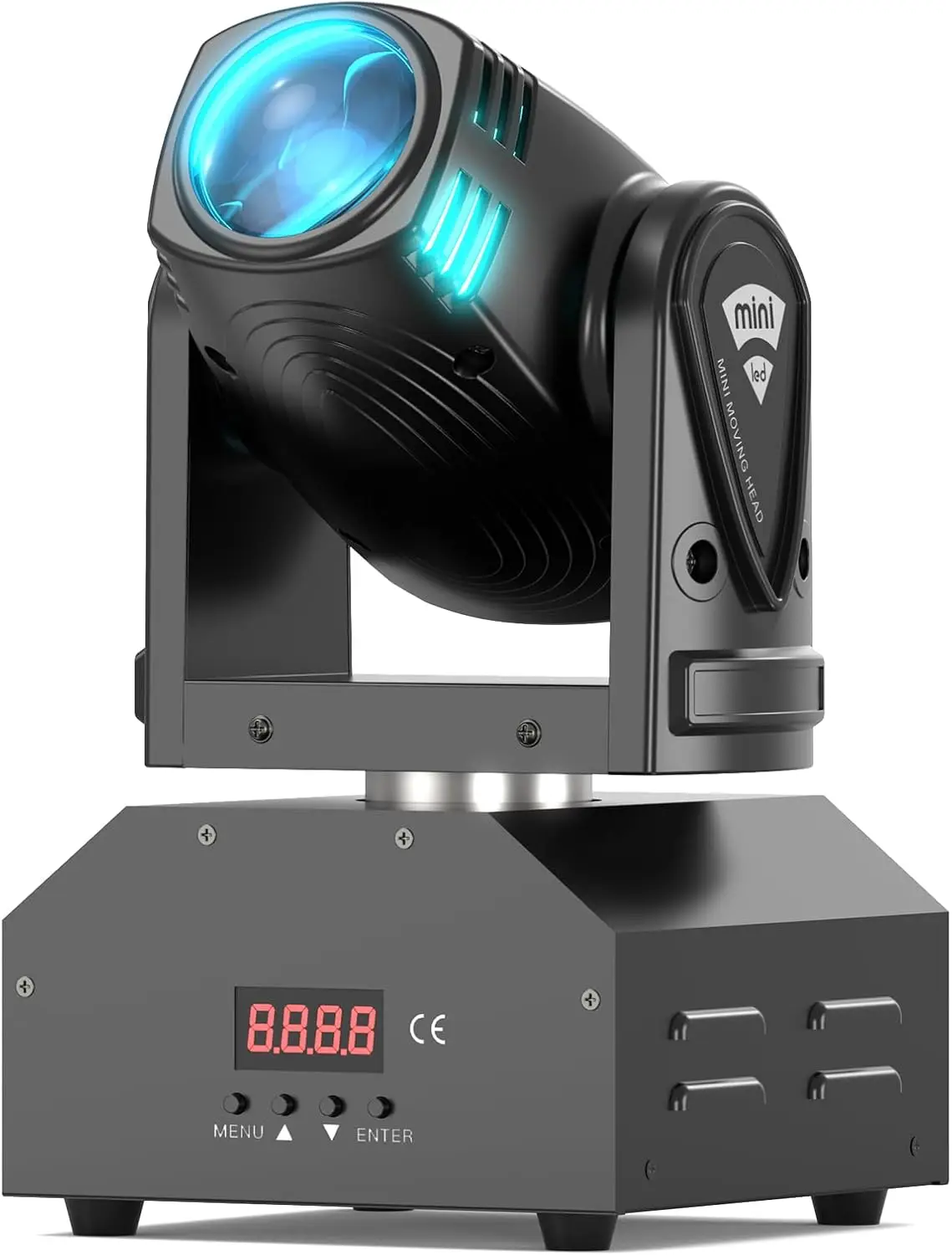

Moving Stage Light RGBW 4 in 1 DMX512 Rotating Wash Lighting Effect Spotlight with Sound Activated