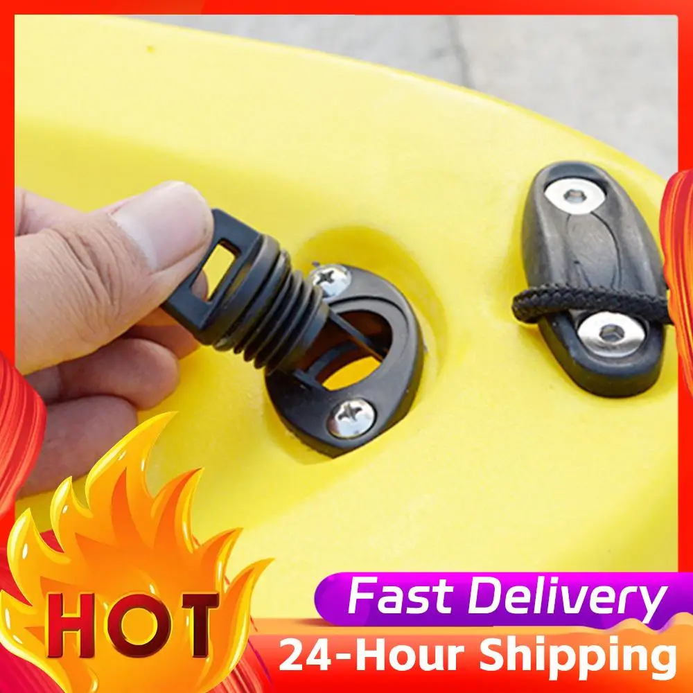 

10-1Pcs Boat Marine Yacht Raft Drain Hole Bung Plug Yacht Raft Kayak Screw Sealing Plugs Marine Boat OOval Garboard Drain Plug