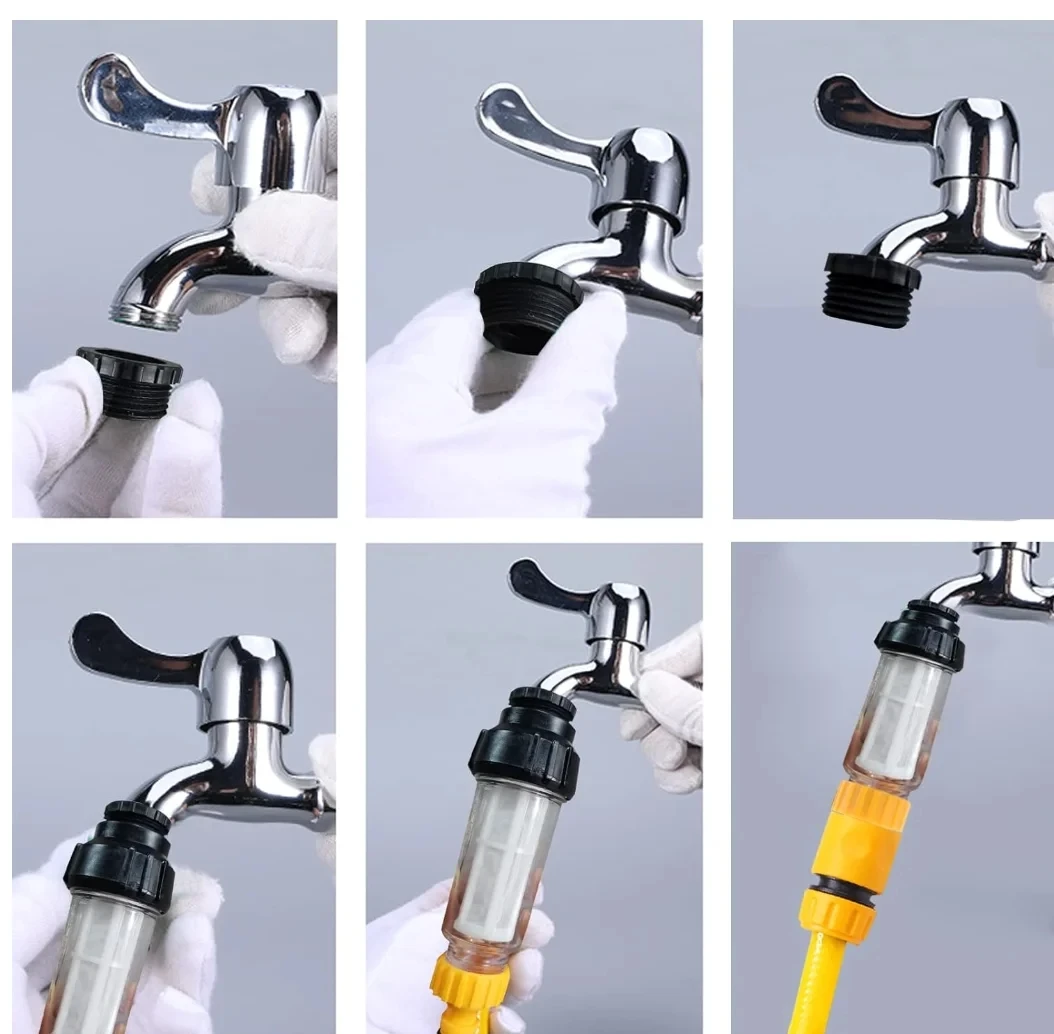 10 Stück Karcher K2-K7 G 3/4 Zoll Universal-Wasserfilter – Ersatzfilter-Set für Hochdruckreiniger – Detail 2