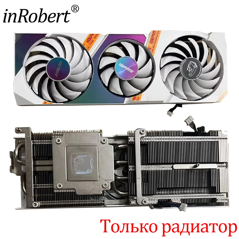Graphics Video Heatsink for Colorful GeForce RTX3060 RTX3060TI Ultra W oc Video Card Cooling Radiator with backplate