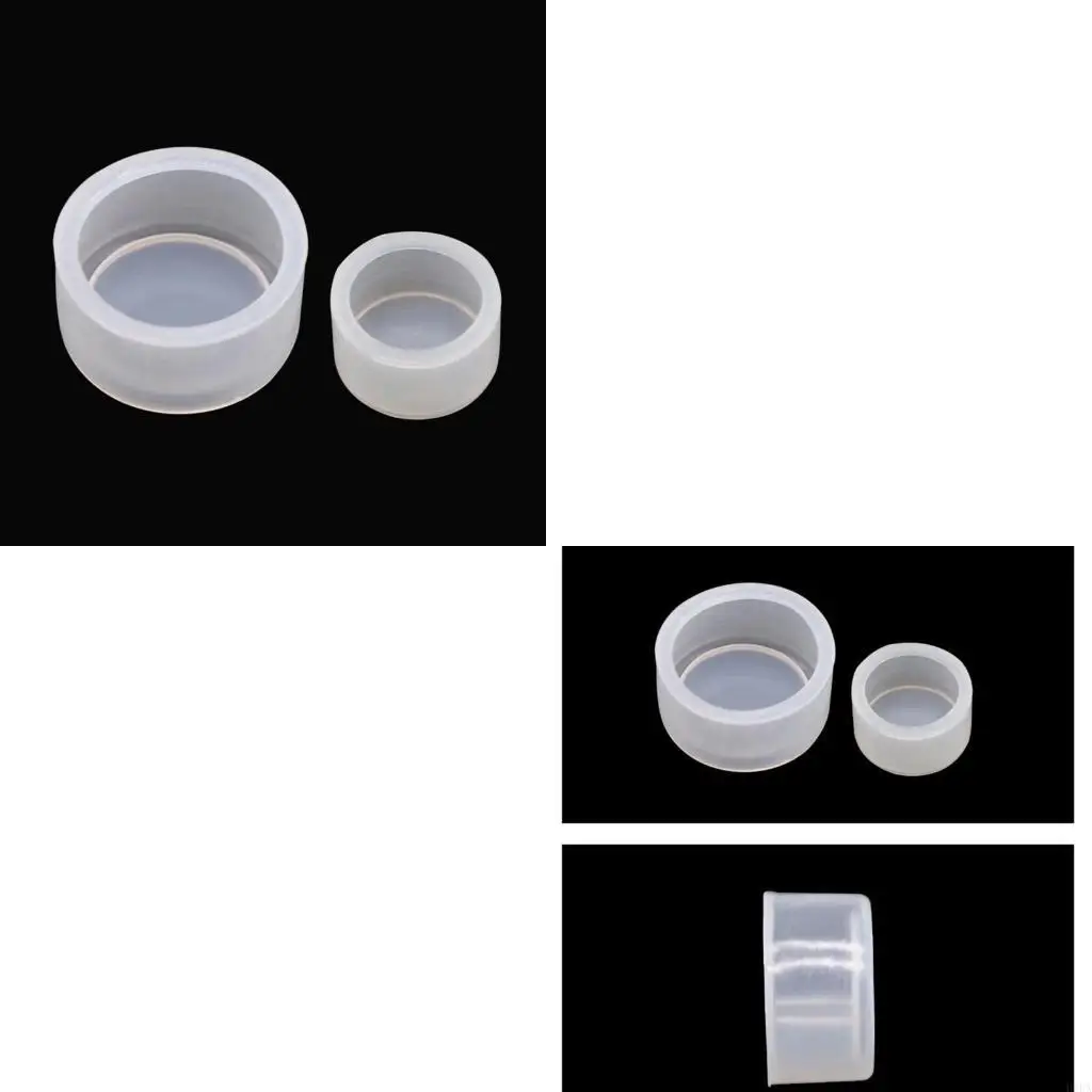  Round Push Button Switch Protector Clear Silicone Button Cover Nested Install