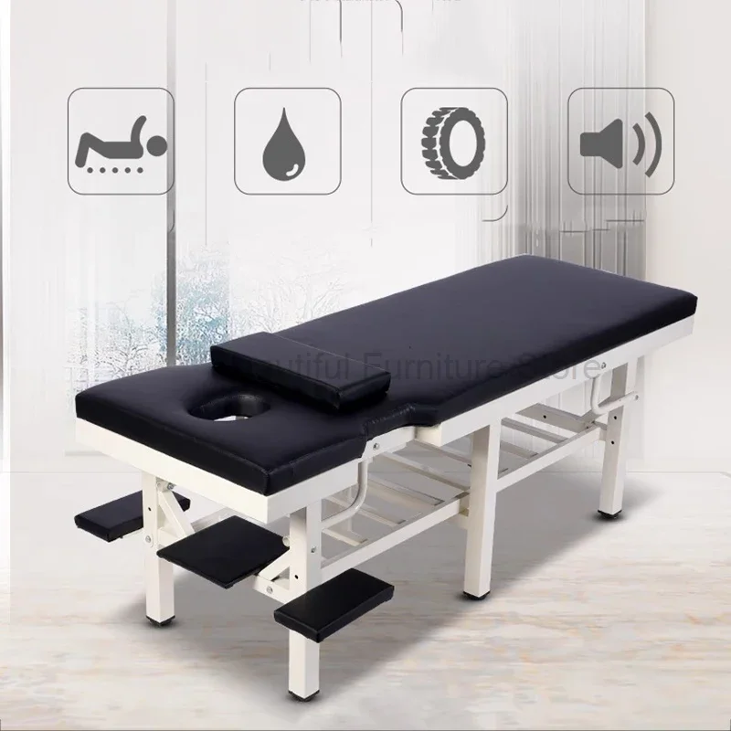 

Beauty Pedicure Massage Table Portable Facial Comfort Spa Lash Foldable Bed Mattresses Camastro Plegable Salon Furniture MQ50MB