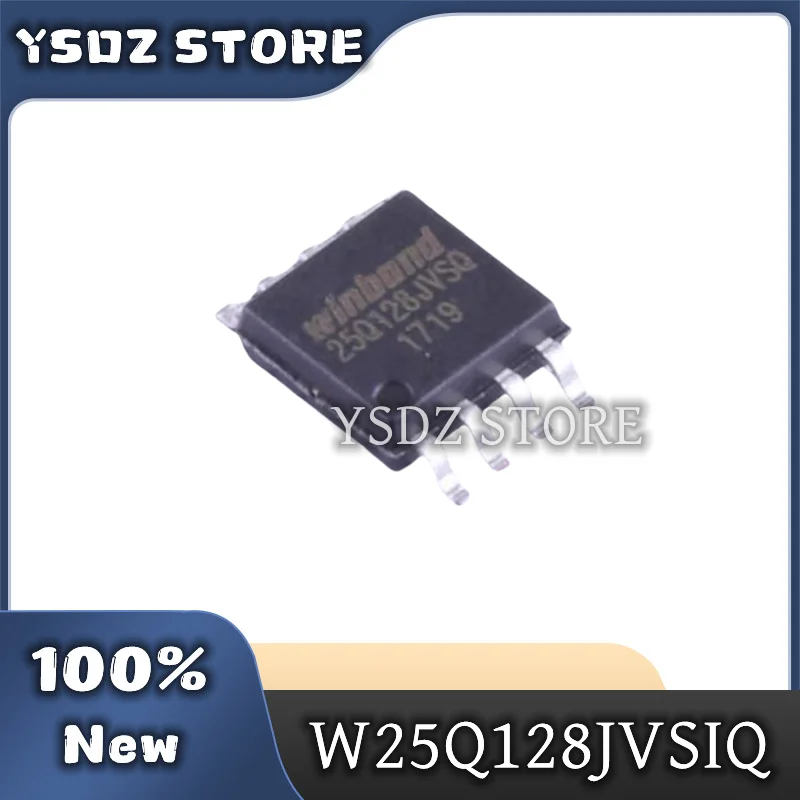 10pcs/lot New Original IN Stock IC winbond W25Q128JVSIQ 25Q128JVSQ W25Q128 W25Q128JV SOP8 NOR Flash Serial Memory chip chipset