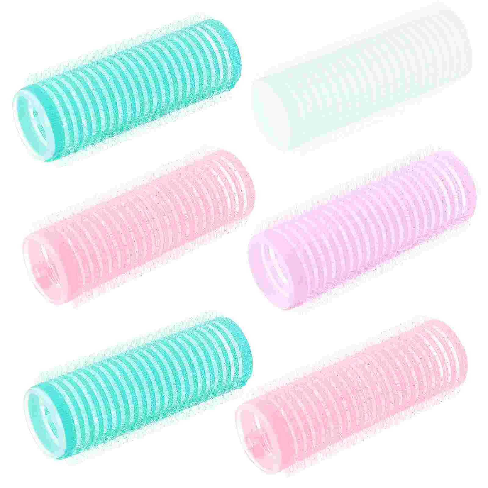 

6 Pcs Scrubber Miss Air Wrap Hair Curler Heated Rollers for Curling Styling Tools Curlers