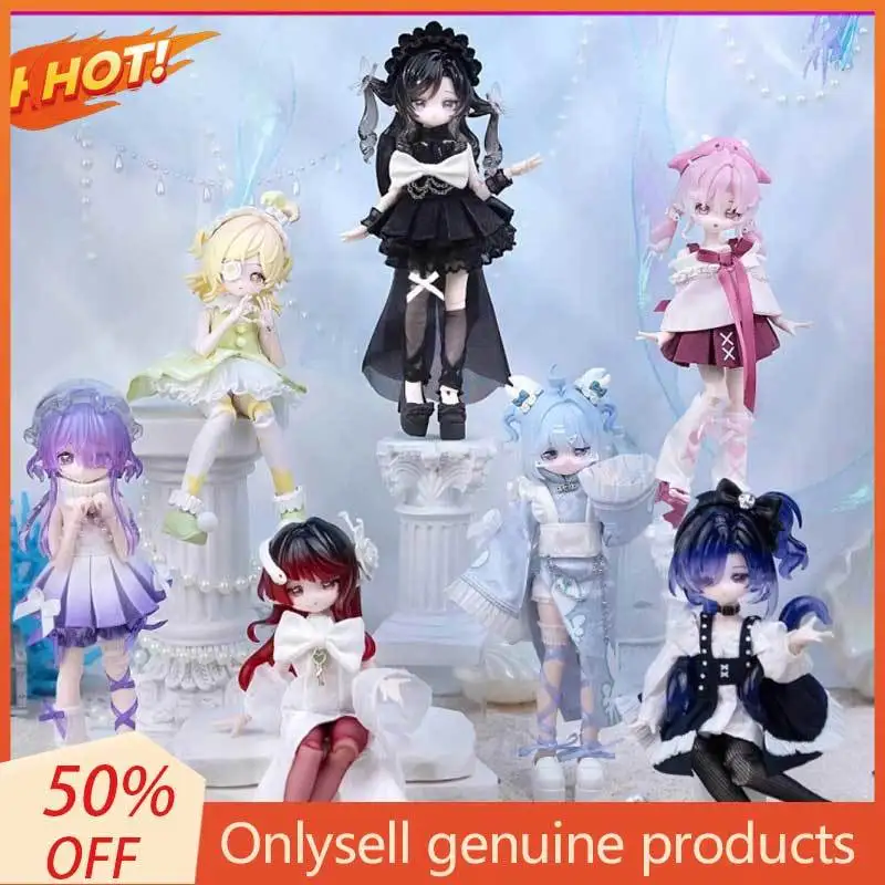 

Mi Tian второго поколения океанский драгоценный камень 8-точечная Bjd слепая коробка подвижная кукла милая фигурка фигурка подарок для женщин