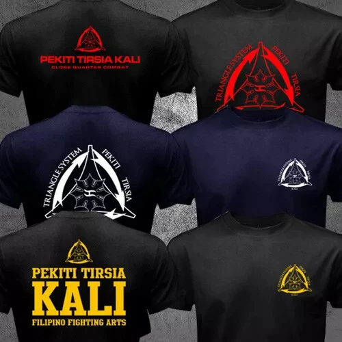 Pekiti Tirsia Kali Filipino Martial Arts Eskrima T-Shirt Summer New Vintage Fashion Men's and Women's Tops