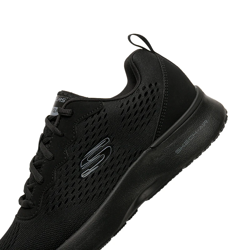 Мужская обувь Skechers, кроссовки, дышащая повседневная обувь с сеткой, амортизирующие, износостойкие, легкие кроссовки 232291-Bbk