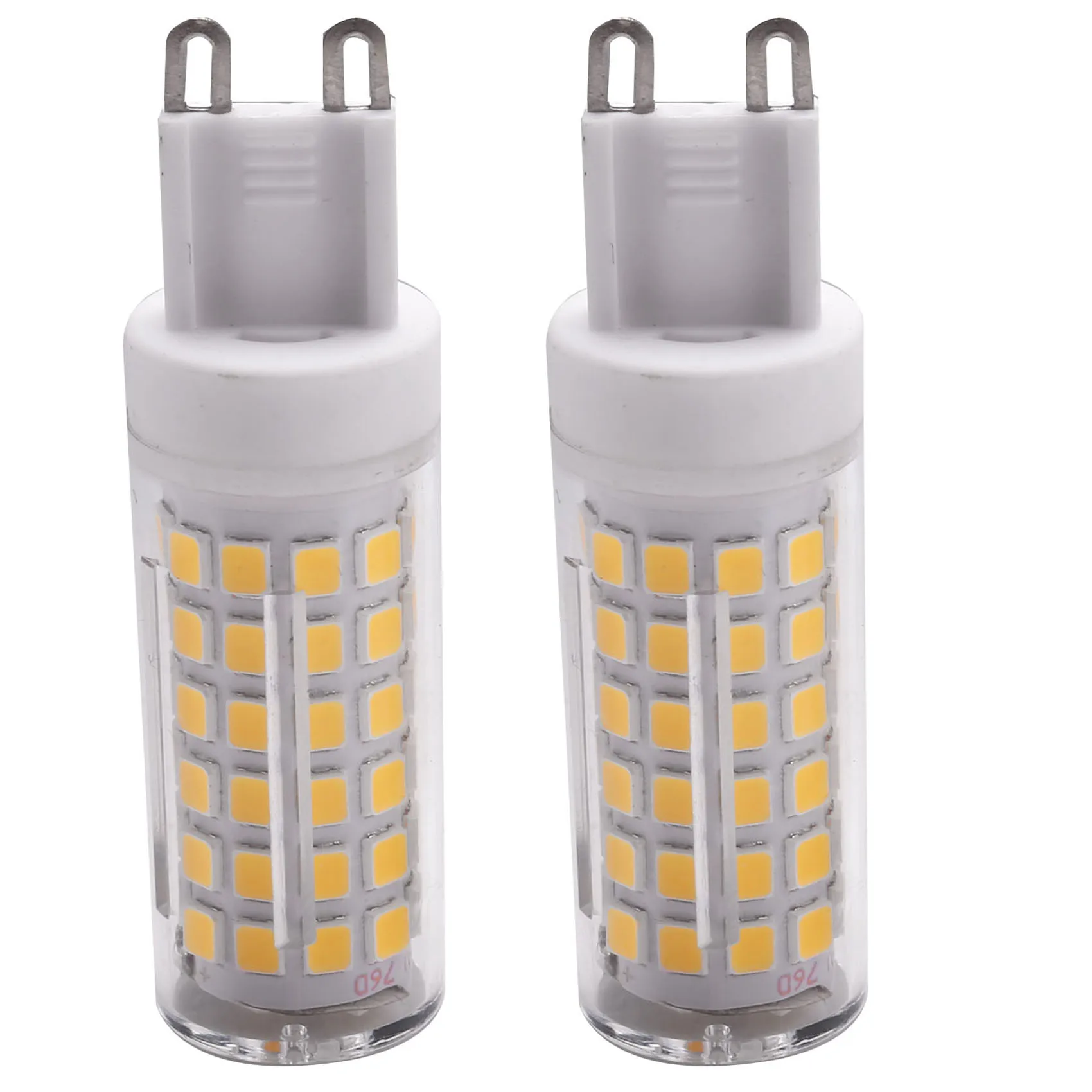 

10W G9 100 LED Light Bulbs LED Corn Light Bulbs Ceramic, No Flicker, Wide Beam Angle, 2PCS Natural White